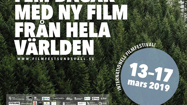 13-17 mars är det dags för andra upplagan av Film Fest Sundsvall. Under fem dagar visas det film från hela världen. 