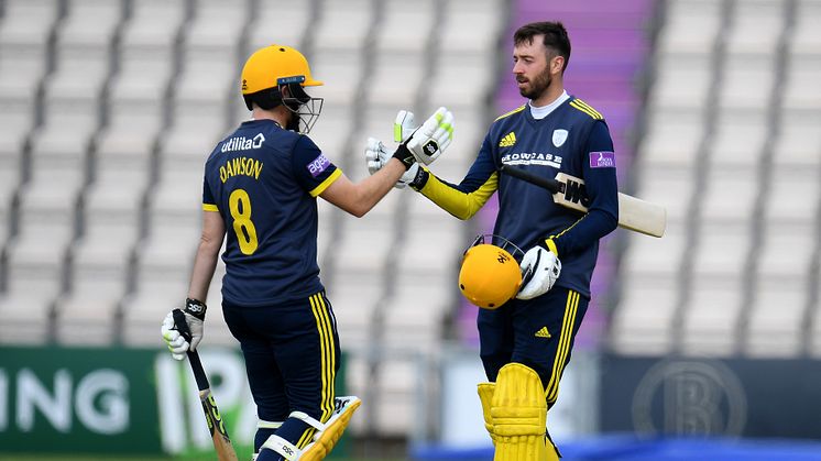 Liam Dawson And James Vince Unavailable For Royal London One-Day Cup Final