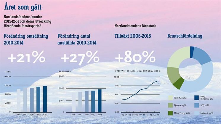 Norrlandsfonden sammanfattar året 2015