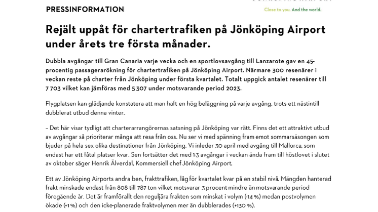 Rejält uppåt för chartertrafiken på Jönköping Airport under årets tre första månader.pdf