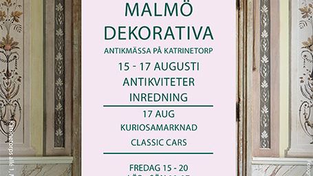 Malmö Dekorativa – Antikmässa på Katrinetorp i Malmö