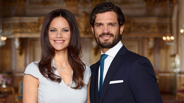 Prins Carl Philip och fröken Sofia Hellqvist besöker Värmland