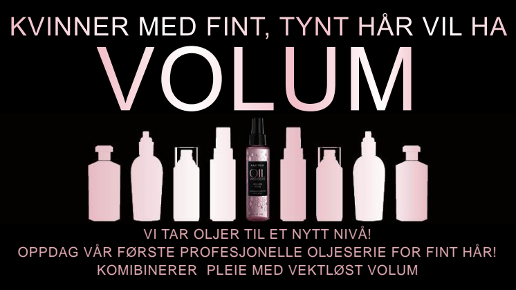 Matrix Oil Wonders Volume Rose - Volum for fint hår!