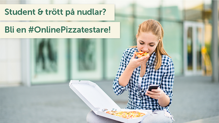 OnlinePizza söker studenter för sommarens matnyttigaste extraknäck 