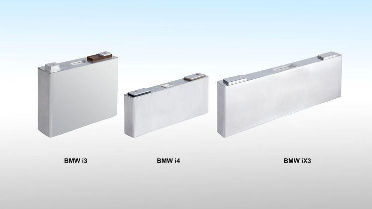 Battericeller för BMW i3 (2019) BMW i4 (2021) och BMW iX3 (2020)