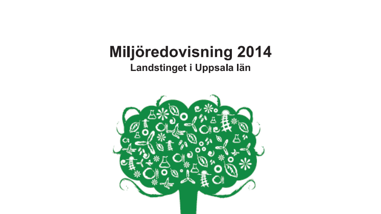 Landstingets miljöredovisning 2014