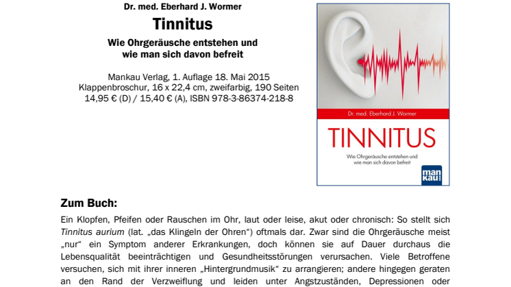 Waschzettel Wormer Tinnitus
