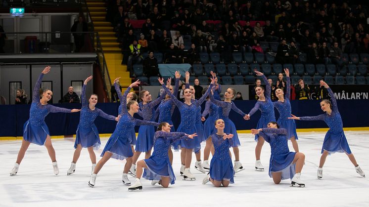 Topp-tio-placeringar för Sverige i JVM i synkro