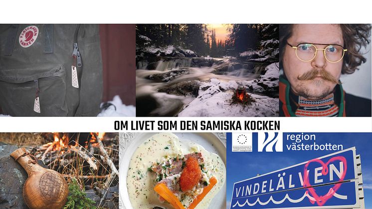 Kristoffer Åström känd som "Samiska kocken" kommer till hotell Tjamstan den 25 april.