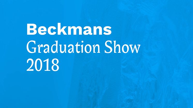 Beckmans examensmodevisning 2018