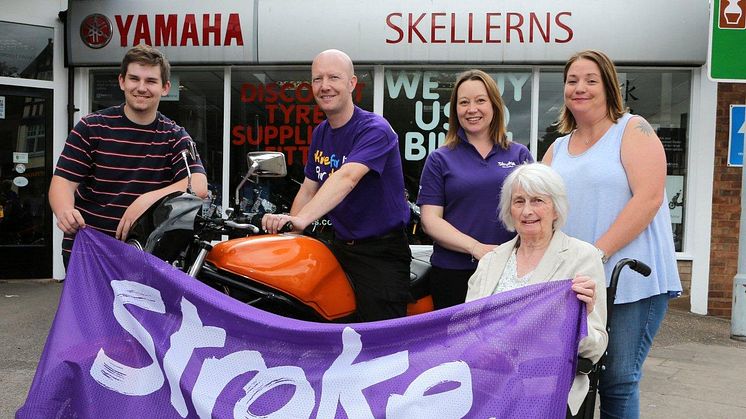 ​Worcester resident is embarking on a 2,600 mile motorcycle trip to raise funds for the Stroke Association