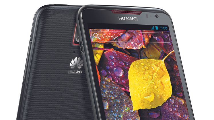 Huawei D1 quad XL - bild på fram- och baksida