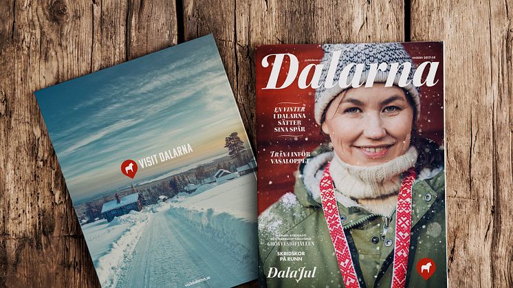 Nytt inspirationsmagasin om vinteraktiviteter i Dalarna