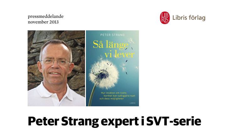 Peter Strang expert i SVT-serie