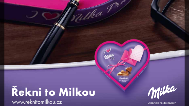 Milka zapojuje do valentýnské kampaně  Leoše Mareše i Ester Janečkovou