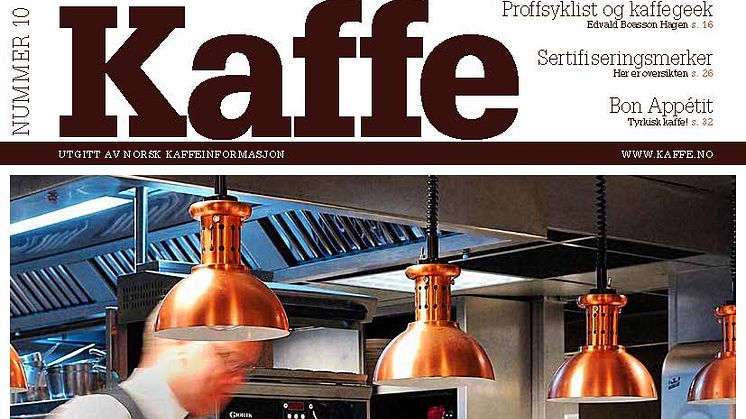 Nytt, aktuelt KAFFE-magasin ute