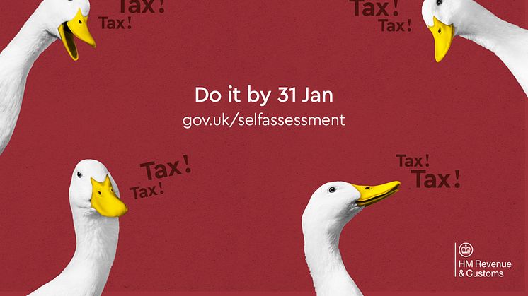 Do your tax return before it drives you quackers, you’ve got one week to go!