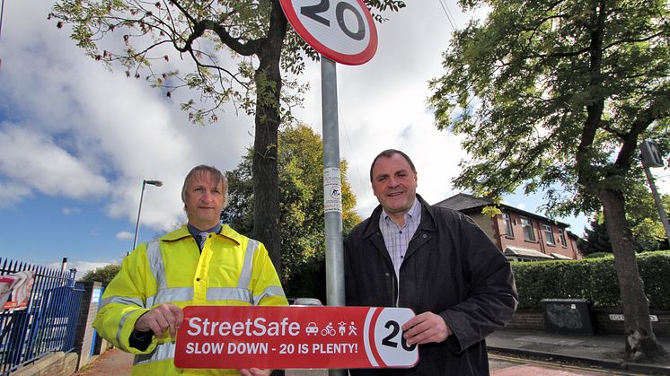First 20mph schemes hit the streets 