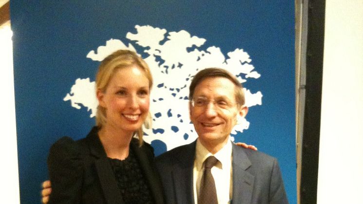 Mitt Liv mottar Ashoka Fellowship av grundaren Bill Drayton