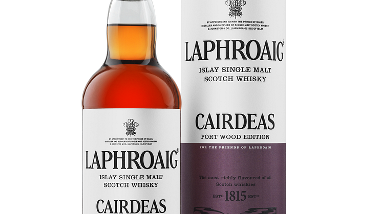 Limiterad utgåva till Sverige - Laphroaig Cairdeas Port Wood Edition