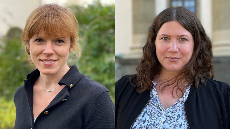 Christine Lorne (C), primärvårdsregionråd och Karin Fälldin (C), ordförande i Folkhälsoberedningen, Region Stockholm.