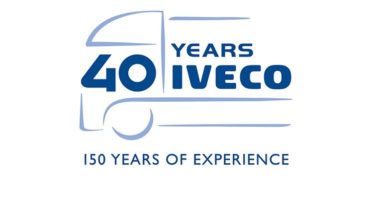 Iveco 40 years logo
