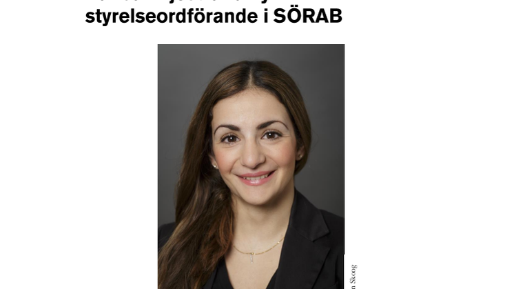 Parisa Liljestrand ny styrelseordförande i SÖRAB