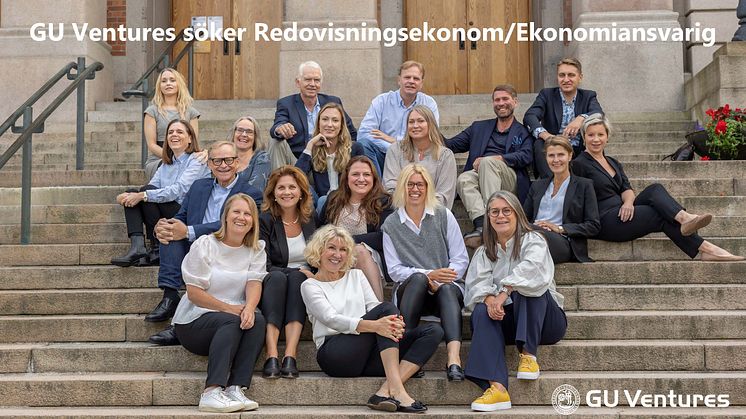 GU Ventures söker Redovisningsekonom / Ekonomiansvarig!