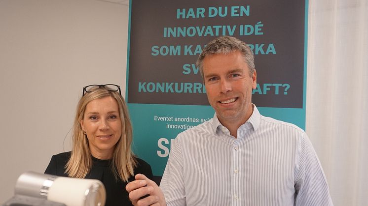 Jenny Greberg och Niclas Dahlström, Swedish Mining Innovation