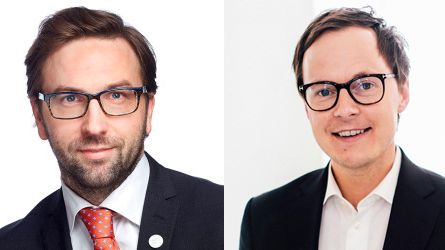 Fredrik Malm (L) besöker Killebäckskolan för att tala om ensamkommande flyktingbarn