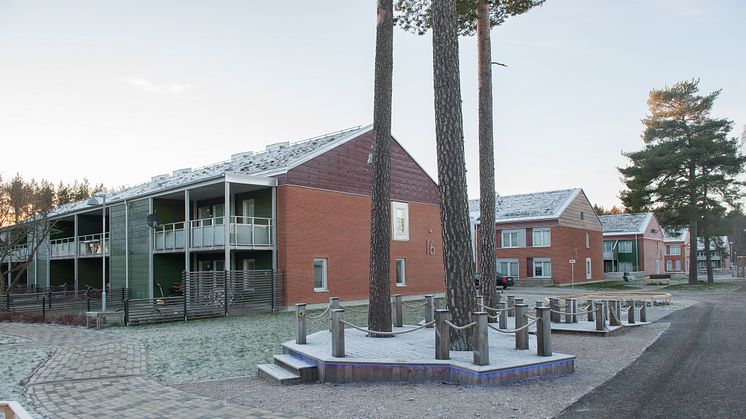Mitt gröna kvarter i Vivalla, nominerat till Örebro kommuns Byggnadspris 2015
