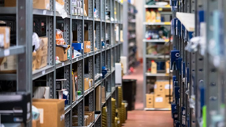 MECAs utökade lager i Malmö