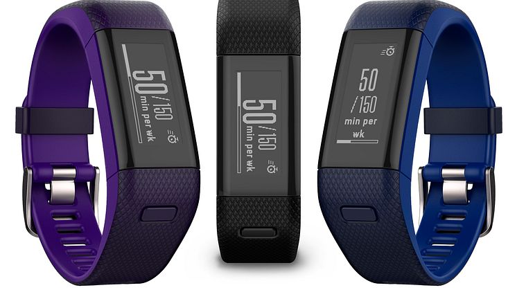 Garmin vívosmart® HR+, smart aktivitetsmåler med pulsmåling på håndleddet og GPS