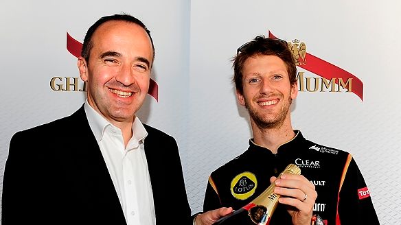 G.H.MUMM innleder samarbeid med Formel 1® fører  ROMAIN GROSJEAN