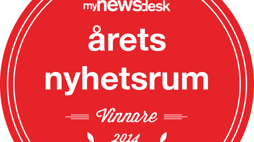 Logo Vinnare Årets Nyhetsrum 2014
