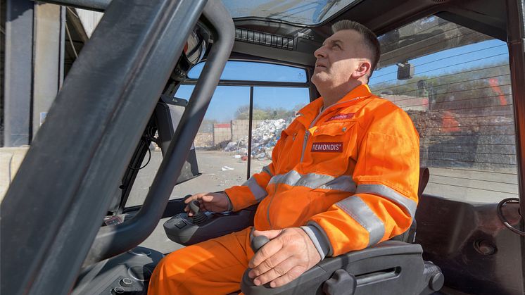 Ergonomisk truckkörning – utan ratt