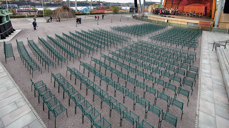 Sollidenstolen premiär på Skansen på Valborg