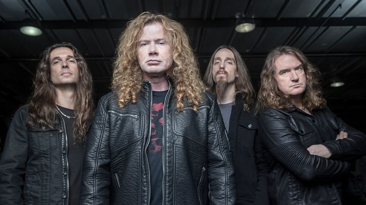 Thrashmetallens pionjärer Megadeth till Grönan