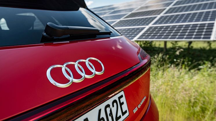 Audi satsar på utbyggnad av förnybar el