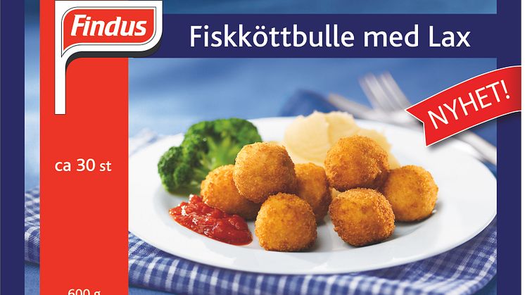 Findus lanserar en Fiskköttbulle med lax