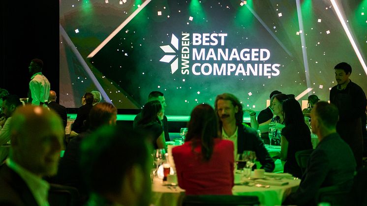 20 företag får utmärkelsen Sweden’s Best Managed Companies 2023