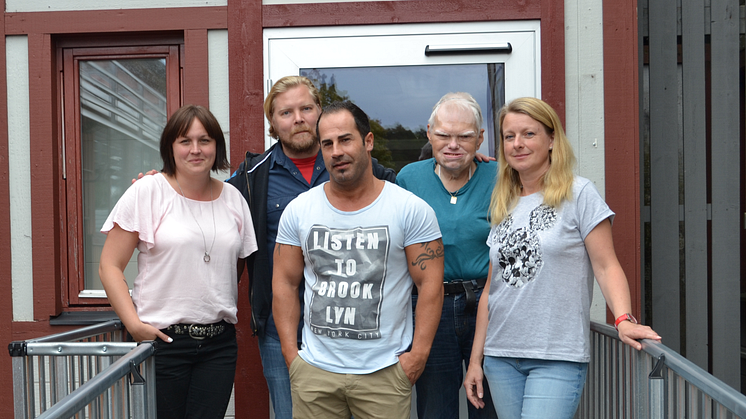 Laxen är ny arbetsplats för bland andra Sara Johansson, Oscar Leonsson, Naser Yahyaei, Anders Alfredsson och Katarina Rapp.
