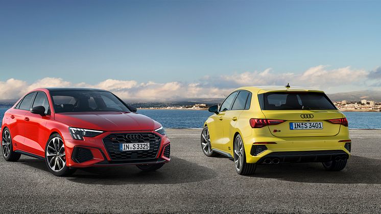 Ny generation af de sportslige Audi S3-modeller