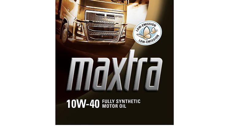 Maxtra 10W-40. En dyr och bra olja för tung trafik.
