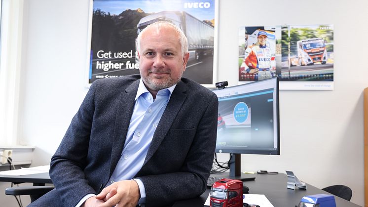 Anders Velta, Country Sales Manager IVECO Norge A/S, ser fram til å presentere IVECO eDaily til det norske markedet.