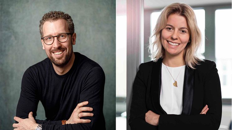 Cochlear Deutschland stellt Führungsteam neu auf - Sebastian Salomon (li.) ist neuer Sales Director, Marina Papenhoff (re.) wird Marketing Director (Fotos: Cochlear Ltd.)