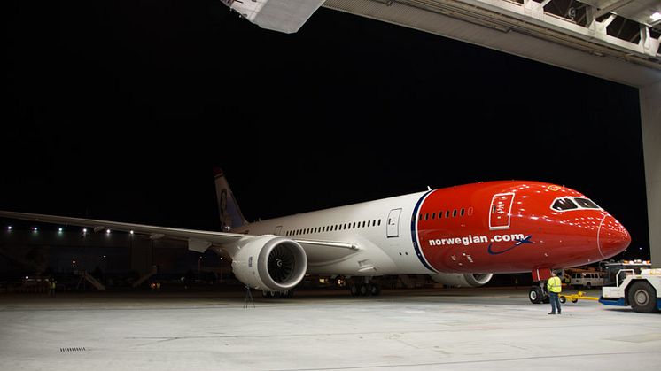 Norwegian will operate the 787 Dreamliner on European routes this summer 