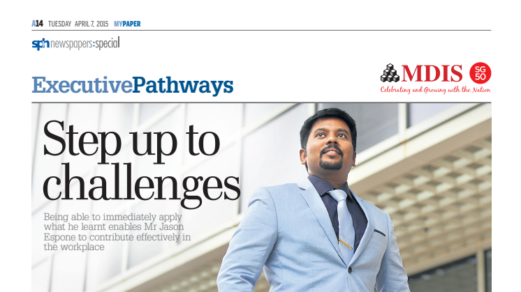 My Paper Executive Pathway I: Step up to challenges