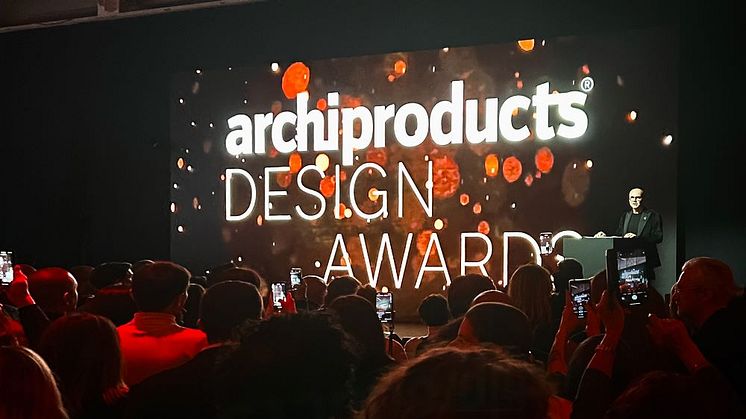 Prisutdelning vid Archiproduct Design Awards i Milano 16 nov 2023