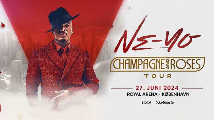 smash!bang!pow! præsenterer: NE-YO vender tilbage til Danmark efter rost festivalkoncert i 2023